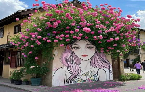 陆川怎么设计网红打卡墙绘