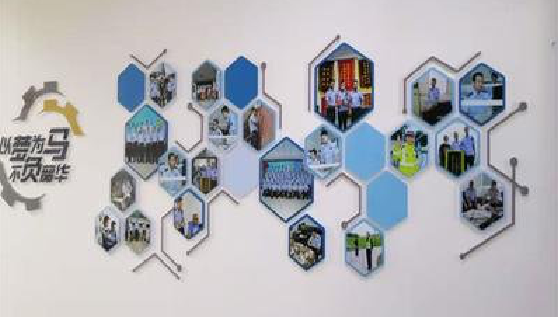 陆川文化墙最常见的做法。