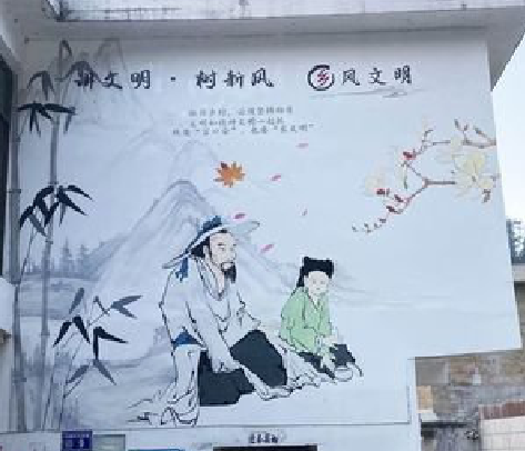 陆川分享几个墙绘保养知识。