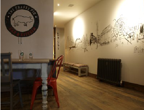 陆川教你判断手绘墙质量的好坏。