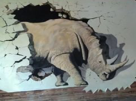 陆川在墙绘中，如何绘制3D效果？